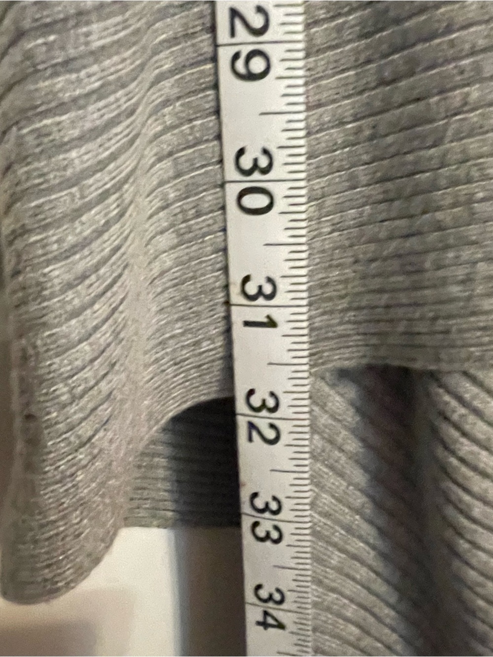 Matty M Gray Open-Front Draped Ribbed Cardigan - Picture 5 of 8